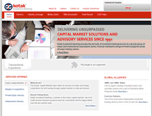 Tablet Screenshot of investmentbank.kotak.com